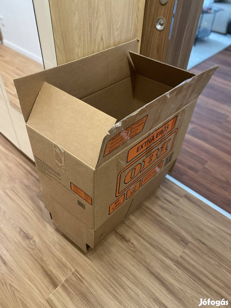 Eladó OBI dobozok költözéshez