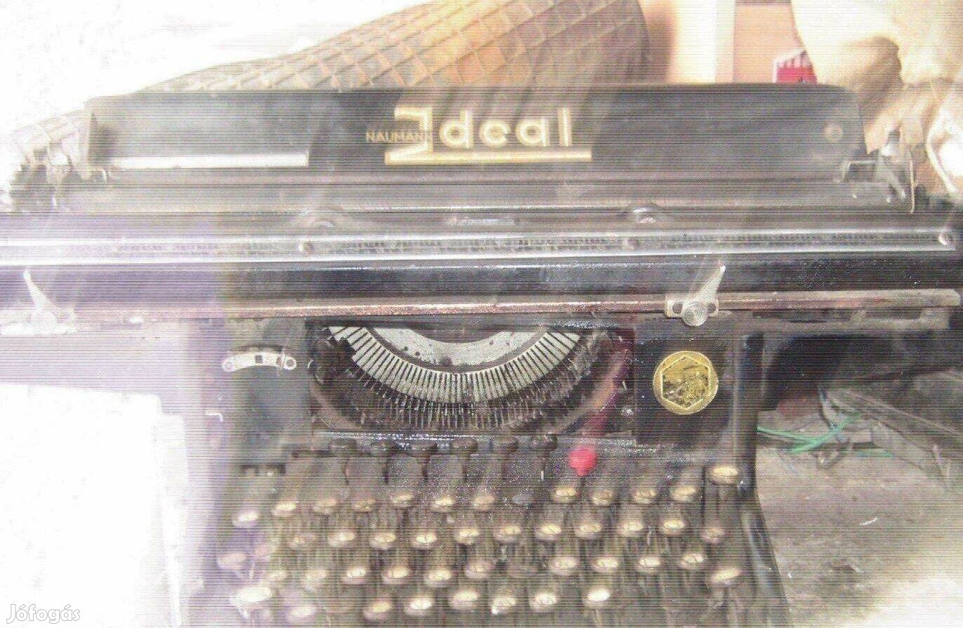 Eladó Olcsóbban Sérült Antik Ideal írógép