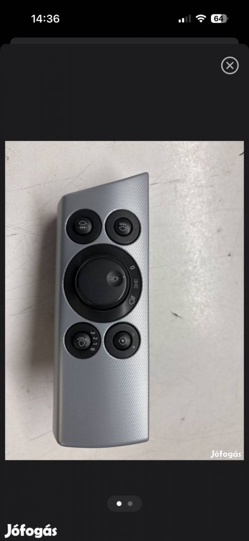 Eladó Opel H astra vilagitás kapcsoló.