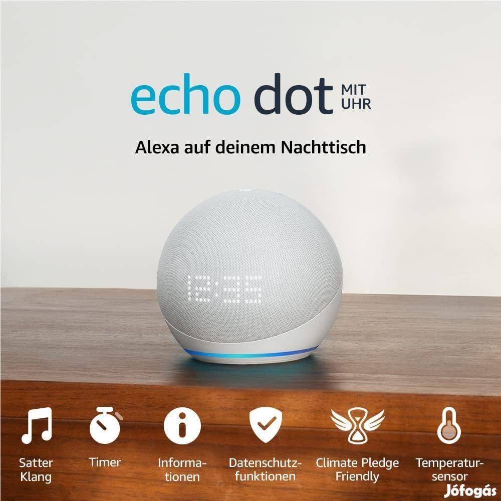 Eladó Órás Bontatlan Amazon Echo Dot 5 Smart speaker Amazon Alexa