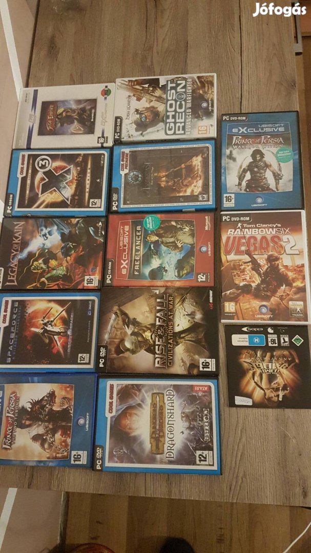 Eladó PC DVD Jatékók : Lemezek szépek nem leharcoltak !