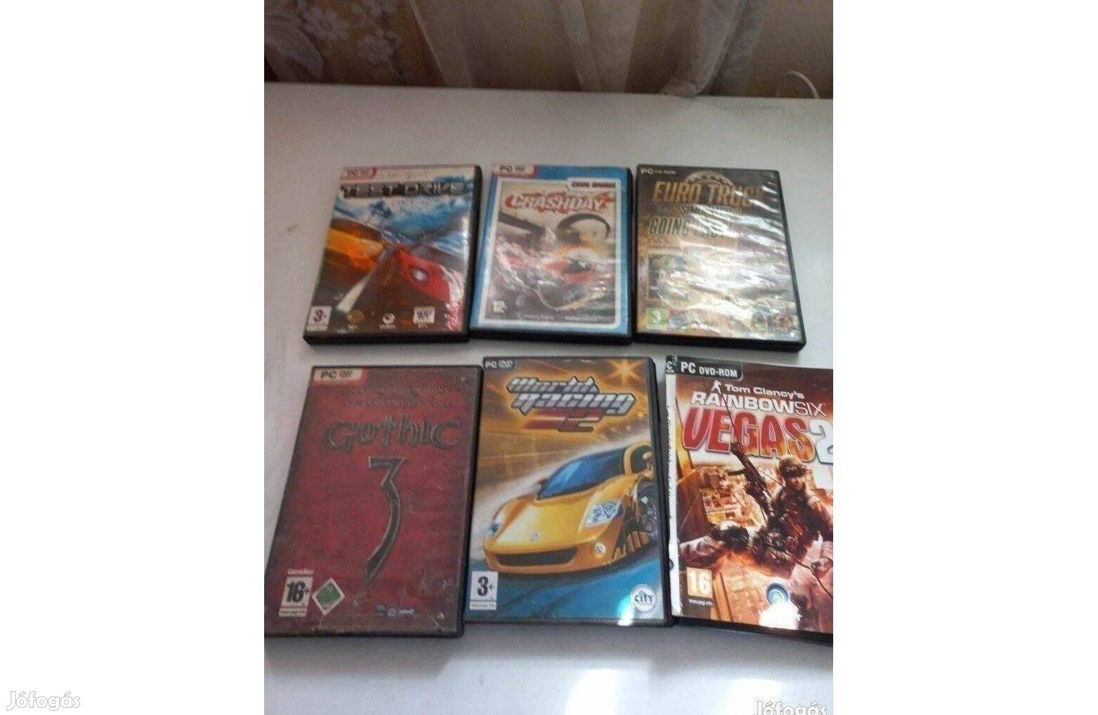 Eladó PC DVD játék lemezek