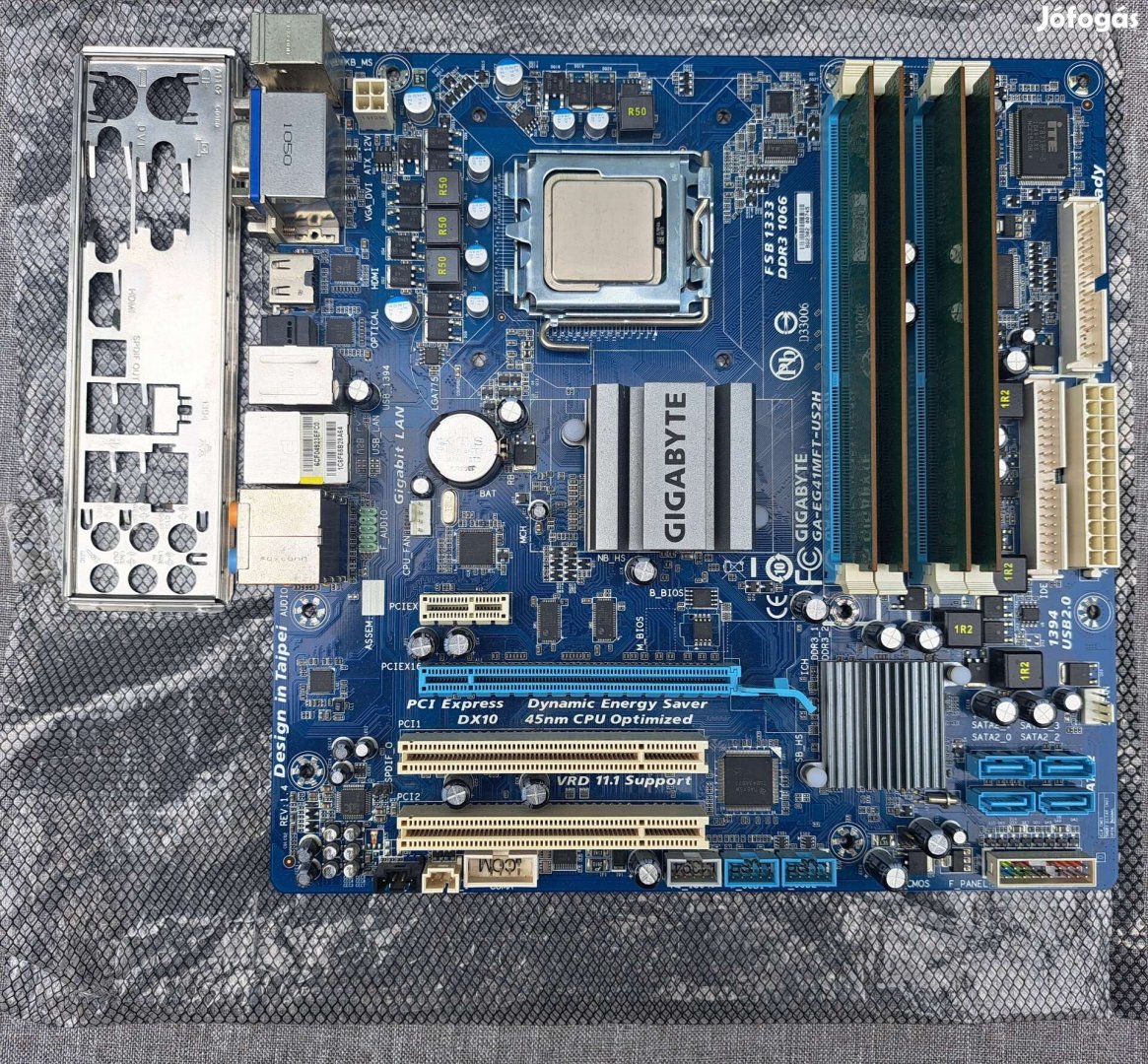 Eladó PC félkonfig : Gigabyte alaplap + 4magos proci + DDR3 ram !