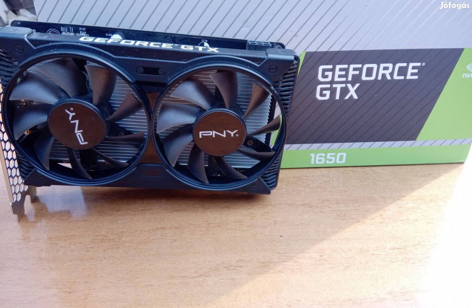 Eladó PNY Geforce Gtx 1650 4GB Gddr6 Dual Fan videókártya !