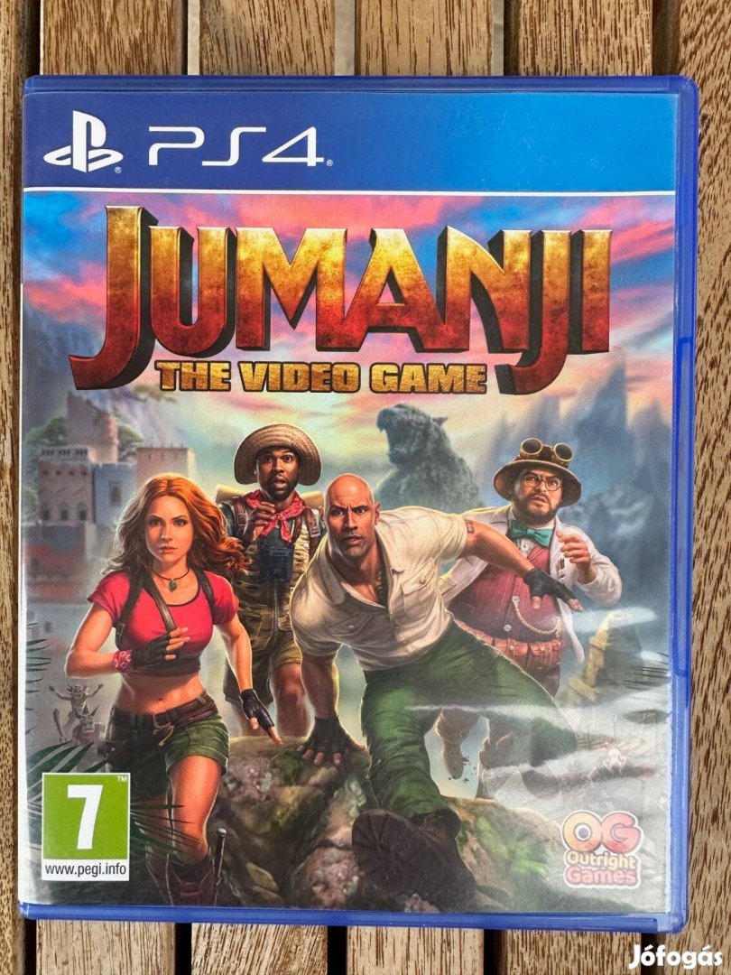 Eladó PS4 Playstation 4 Eredeti Játék: Jumanji The Video Game