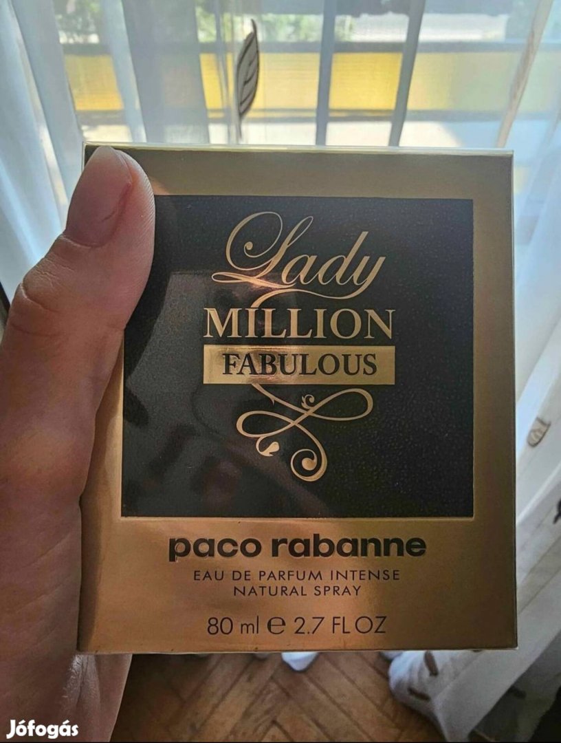 Eladó Paco Rabbane lady fabulous női parfüm 80 ml! Eredeti!