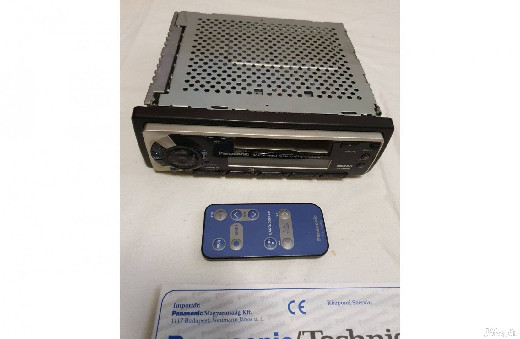 Eladó Panasonic CQ-RD323N kazettás autórádió