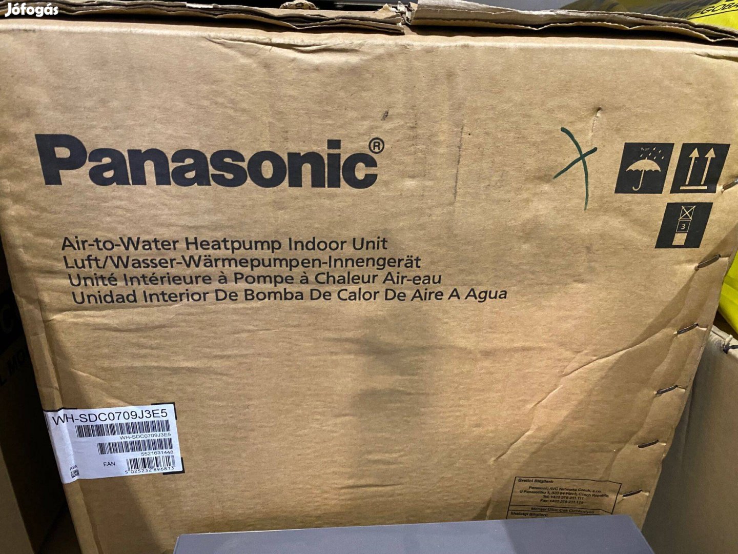 Eladó Panasonic hőszivattyú új Garanciális