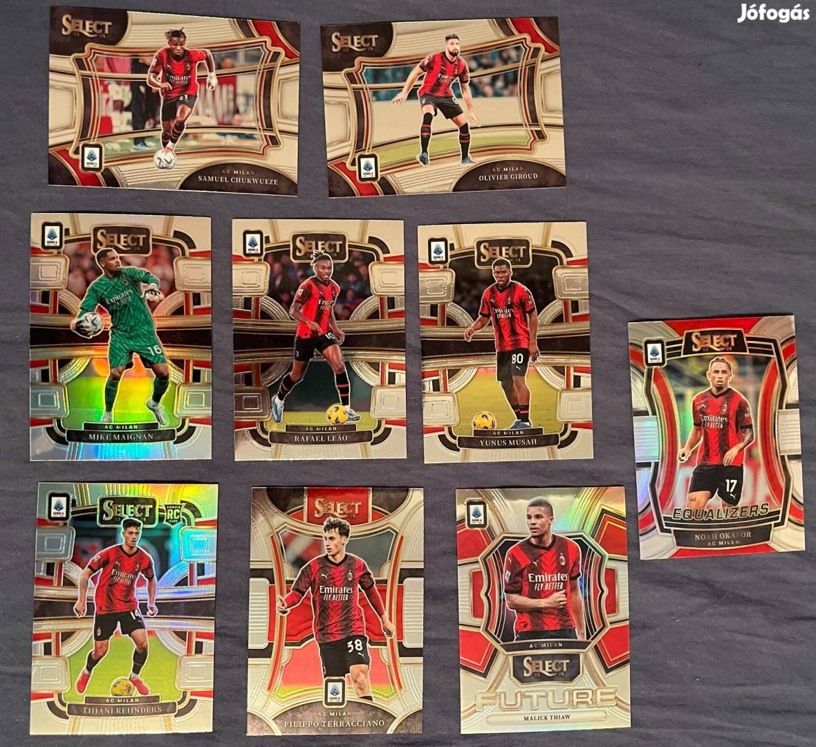 Eladó Panini Select Serie A 2023-2024 AC Milan játékos kártyák !