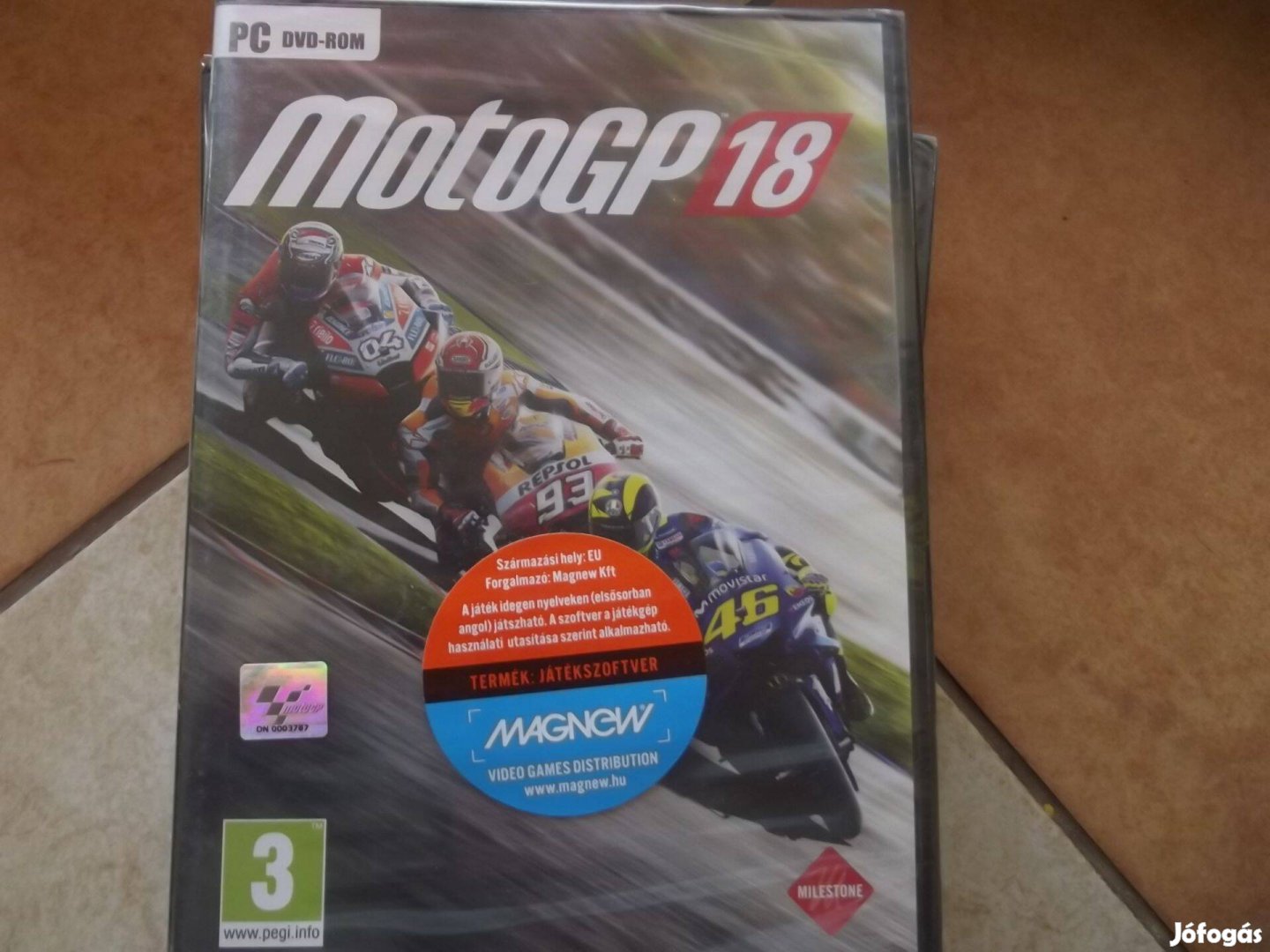 Eladó Pc Eredeti Játék : 33. Motogp 18 Új Bontatlan