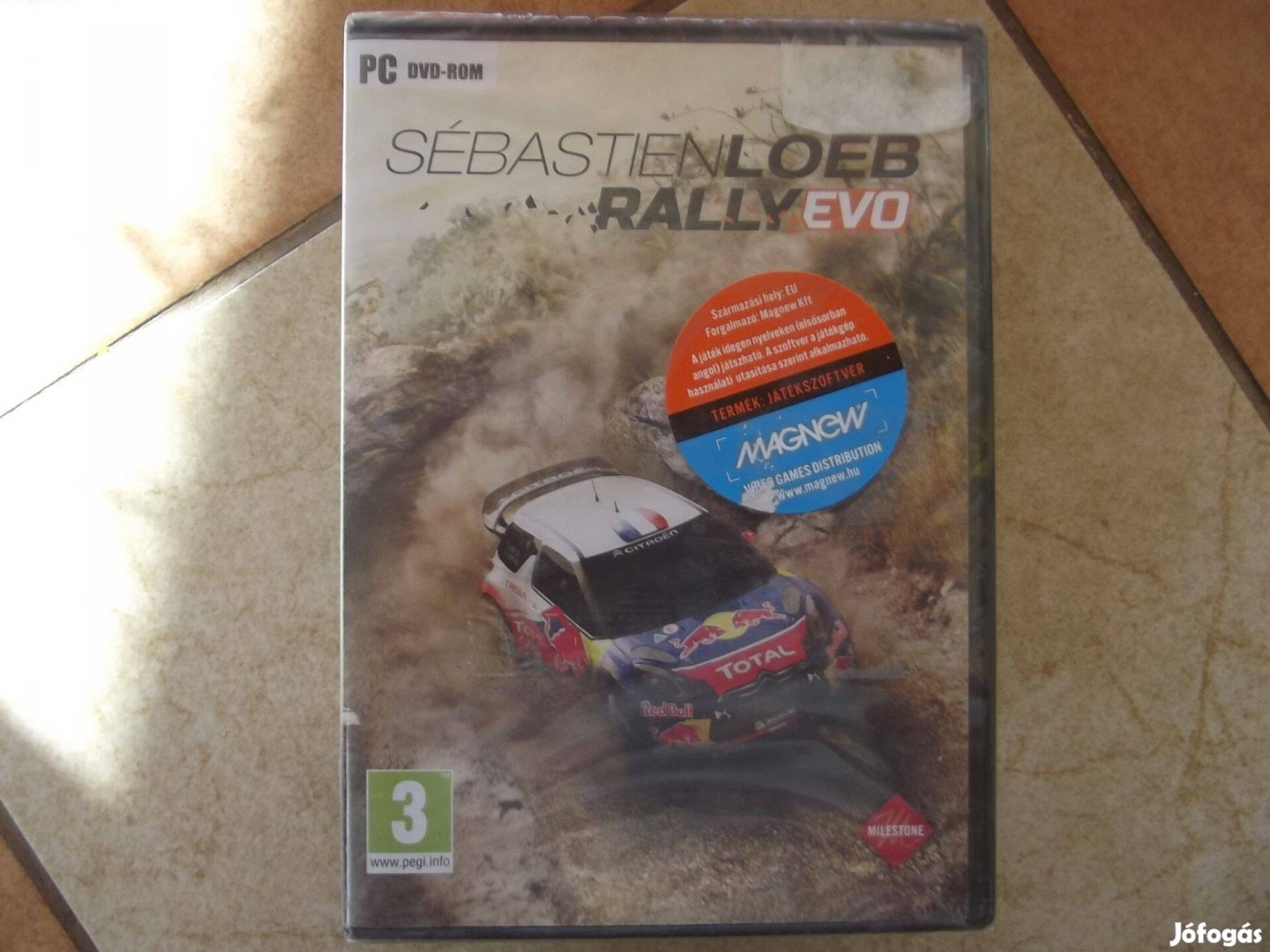 Eladó Pc Eredeti Játék : 44. Sebastien Loeb Rally Evo Új Bontatlan