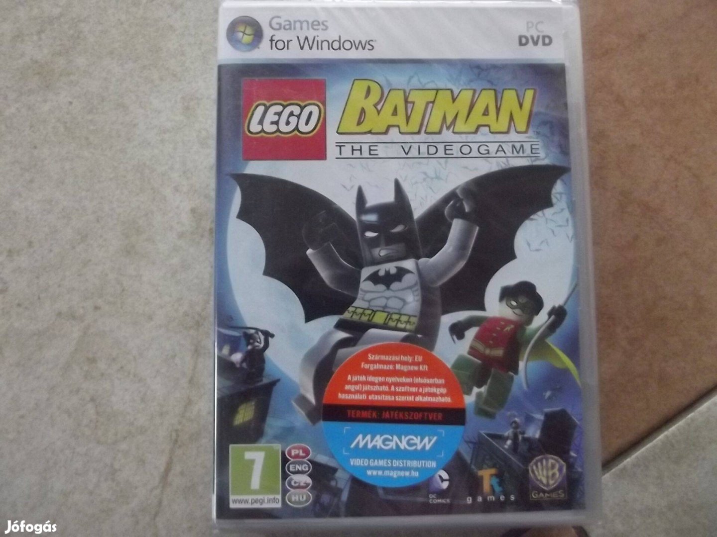 Eladó Pc eredeti Játék : 21. Lego Batman The Video Game Új Bontatl :