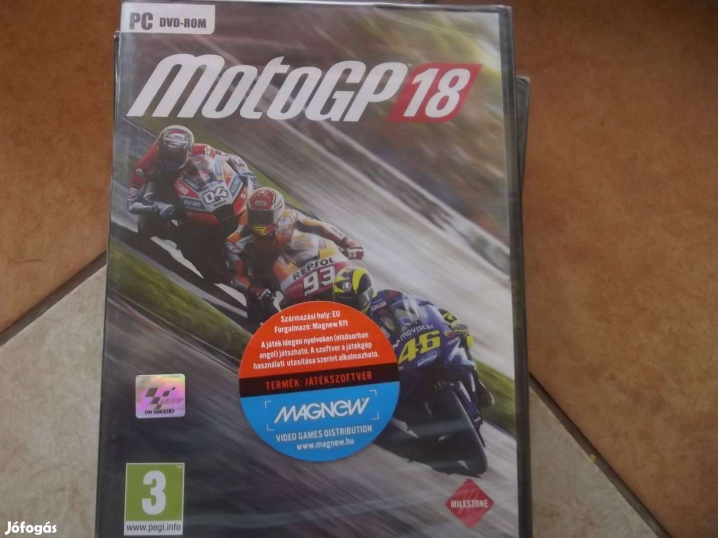 Eladó Pc eredeti Játék : 33. Motogp 18 Új Bontatlan