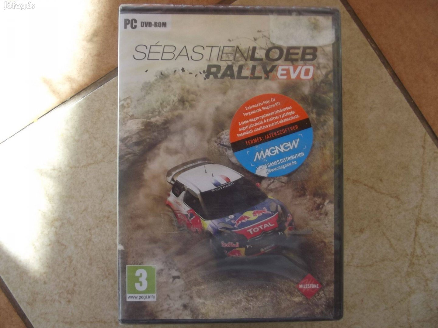 Eladó Pc eredeti Játék : 44. Sebastien Loeb Rally Evo Új Bontatlan