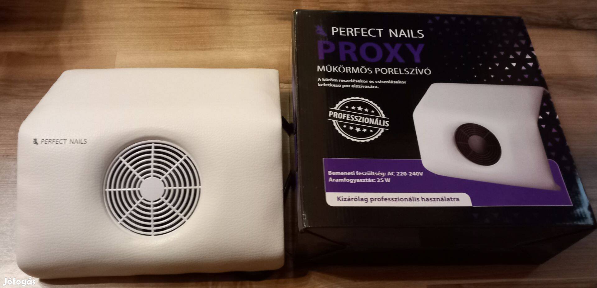 Eladó Perfect Nails ventilátoros műkörmös porelszívó kéztámasszal