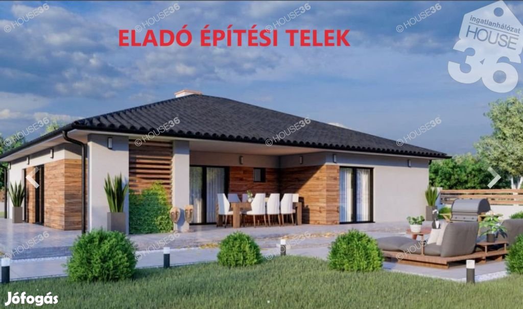 Eladó Petőfiszálláson 1000 m2-es közművel ellátott építési telek