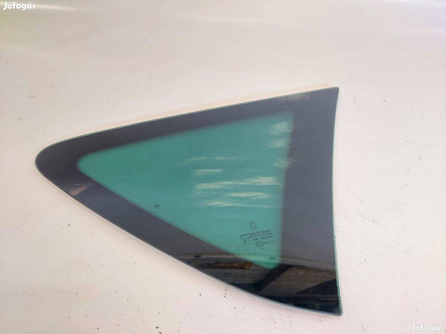 Eladó Peugeot 407 SW jobb hátsó első kis ablak fix oldal üveg szélvédő