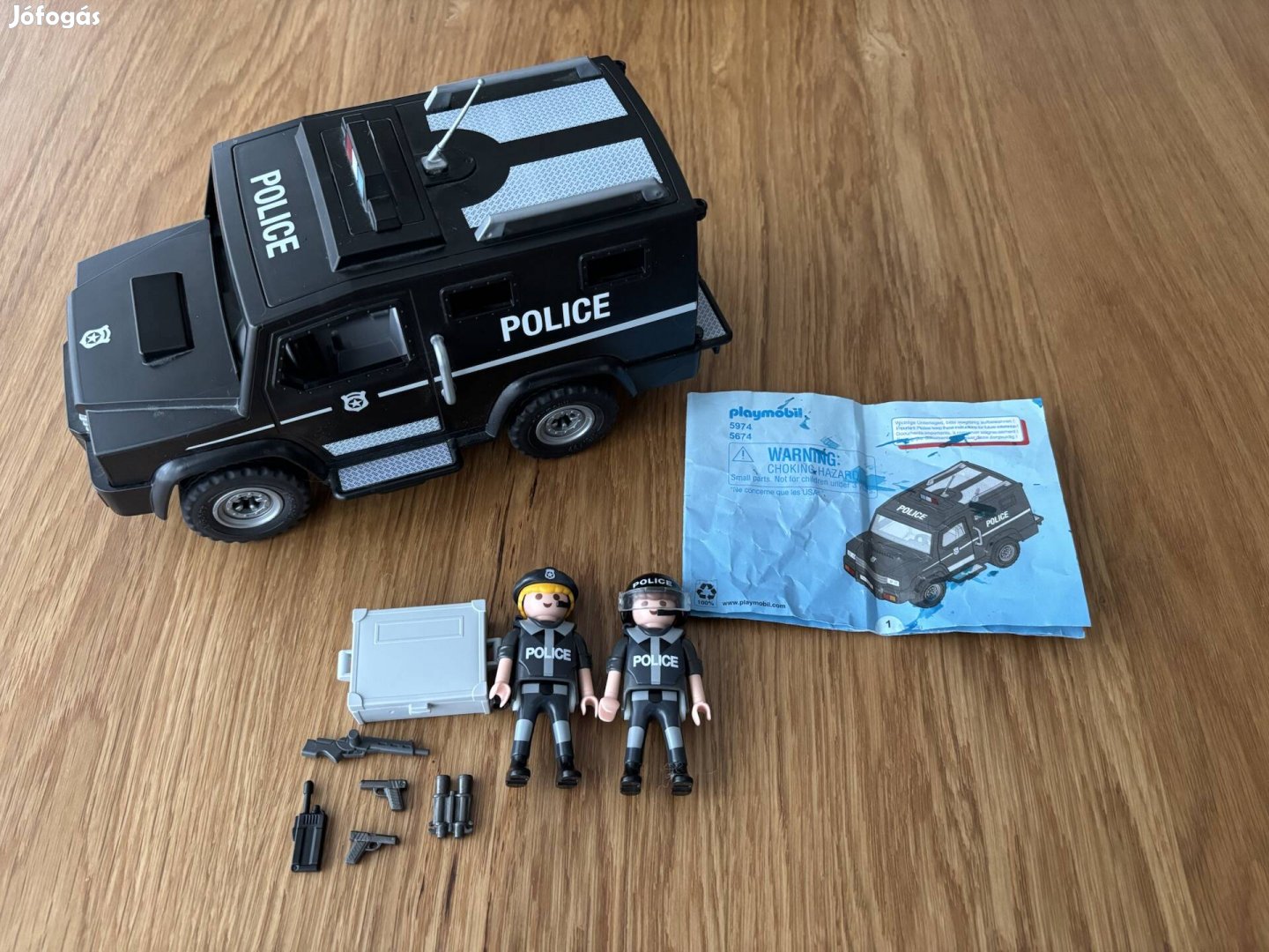 Eladó Playmobil police swat 5974 hiányos