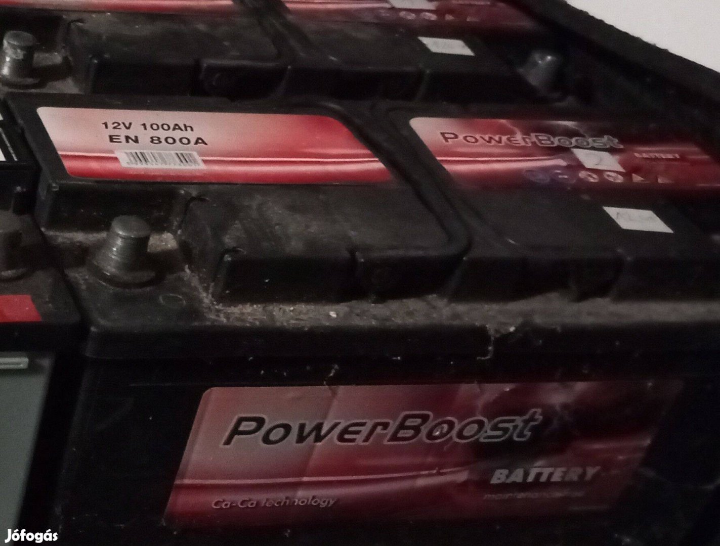 Eladó Powerboost 12V 100Ah 800A Jobb+ Autó Akkumulátor