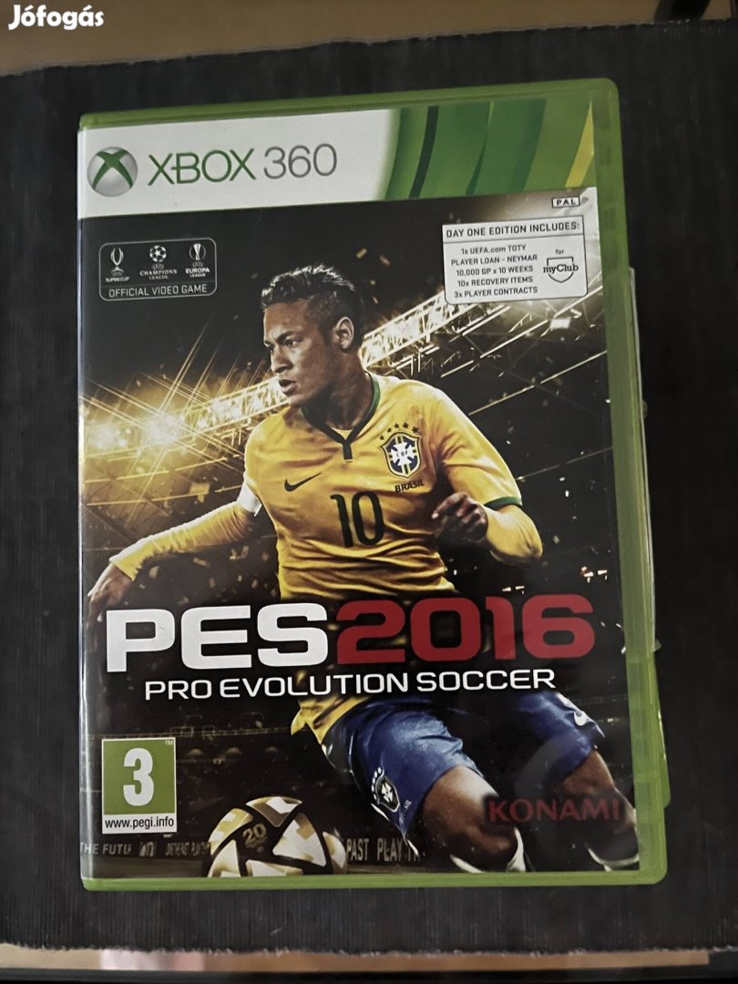 Eladó Pro Evolution Soccer 2016 Xbox360 játék