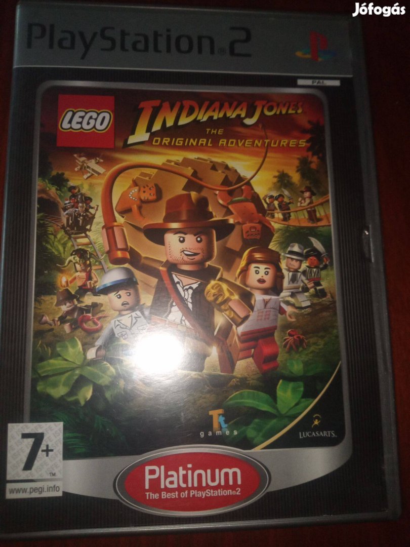 Eladó Ps2 Eredeti Játék : 2. Lego Indiana Jones The Original ( karcme