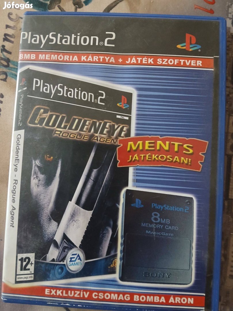 Eladó Ps2 eredeti Játék 5. Golden Eye Rogue Agent karcmentes
