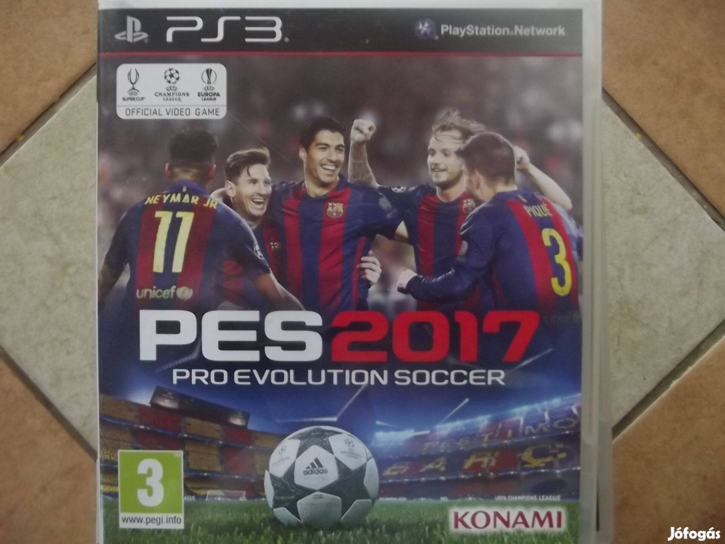 Eladó Ps3 Eredeti Játék 55. Pro Evolution Soccer 2017