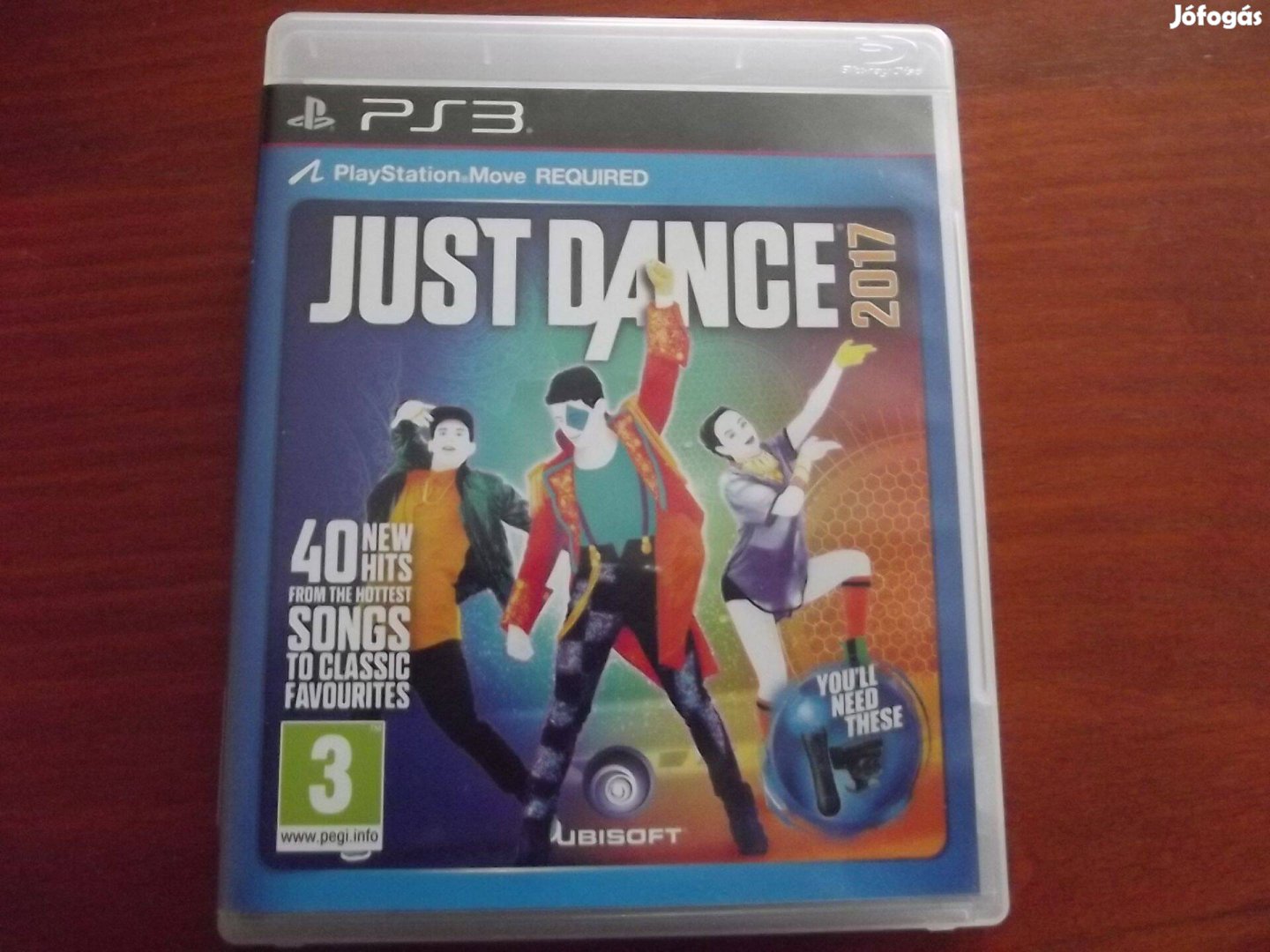 Eladó Ps3 Eredeti Játék : 189. Move Just Dance 2017