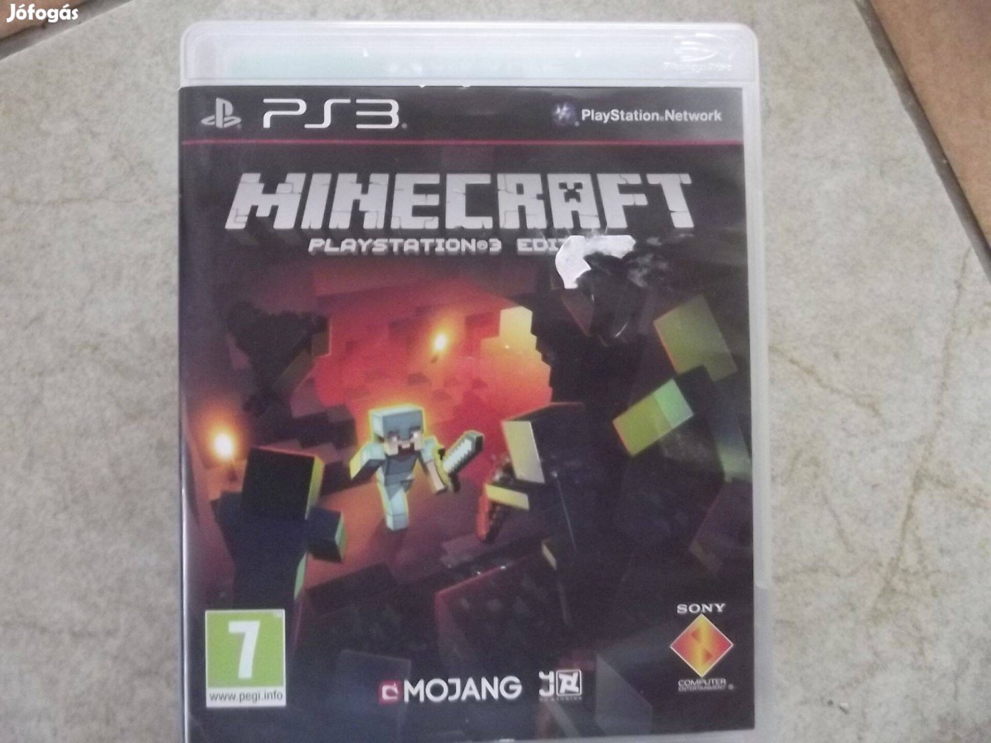 Eladó Ps3 Eredeti Játék : 42. Minecraft ( karcmentes)