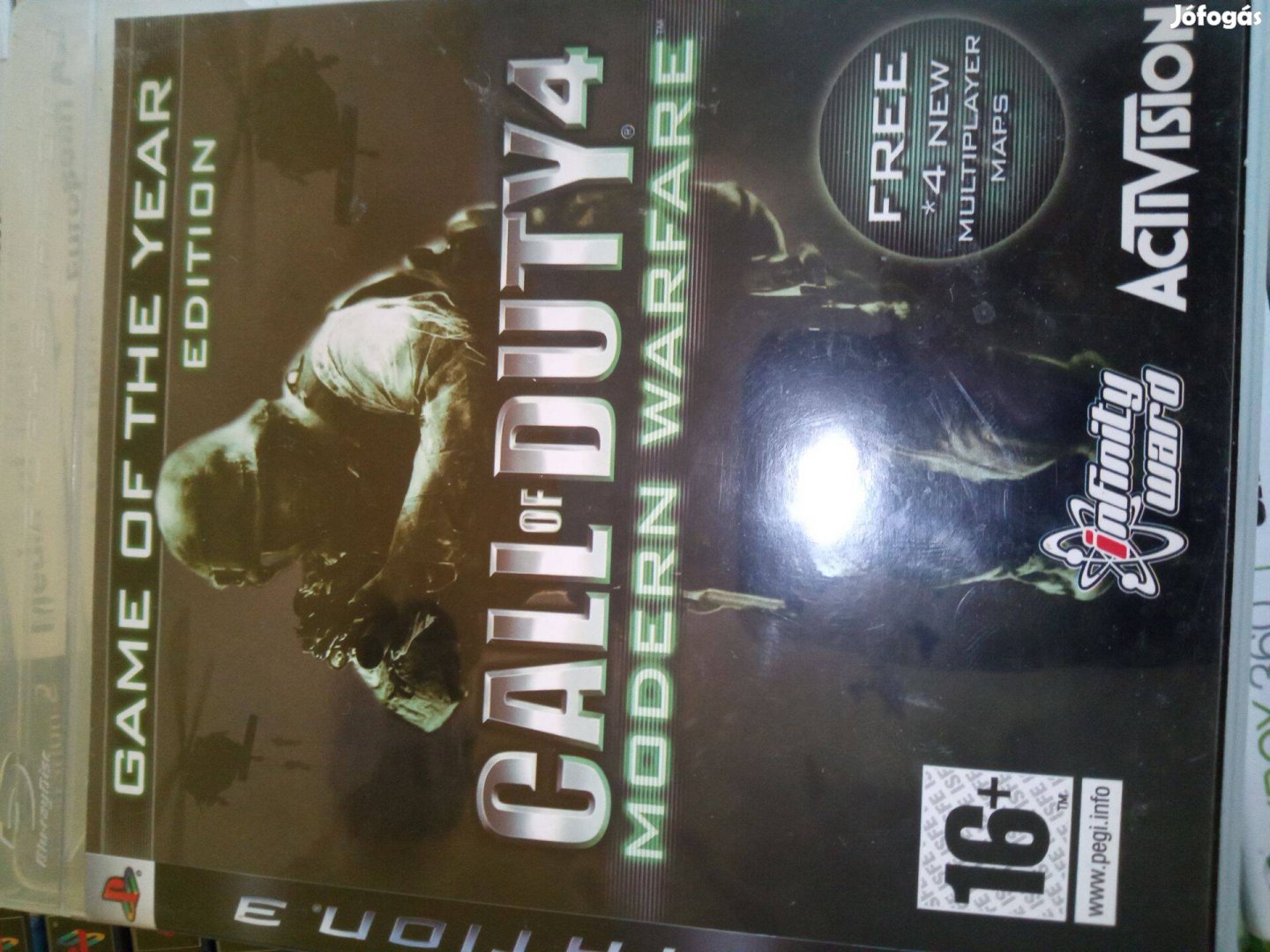 Eladó Ps3 Eredeti Játék : 4. Call of Duty 4 Modern Warfare ( karcment