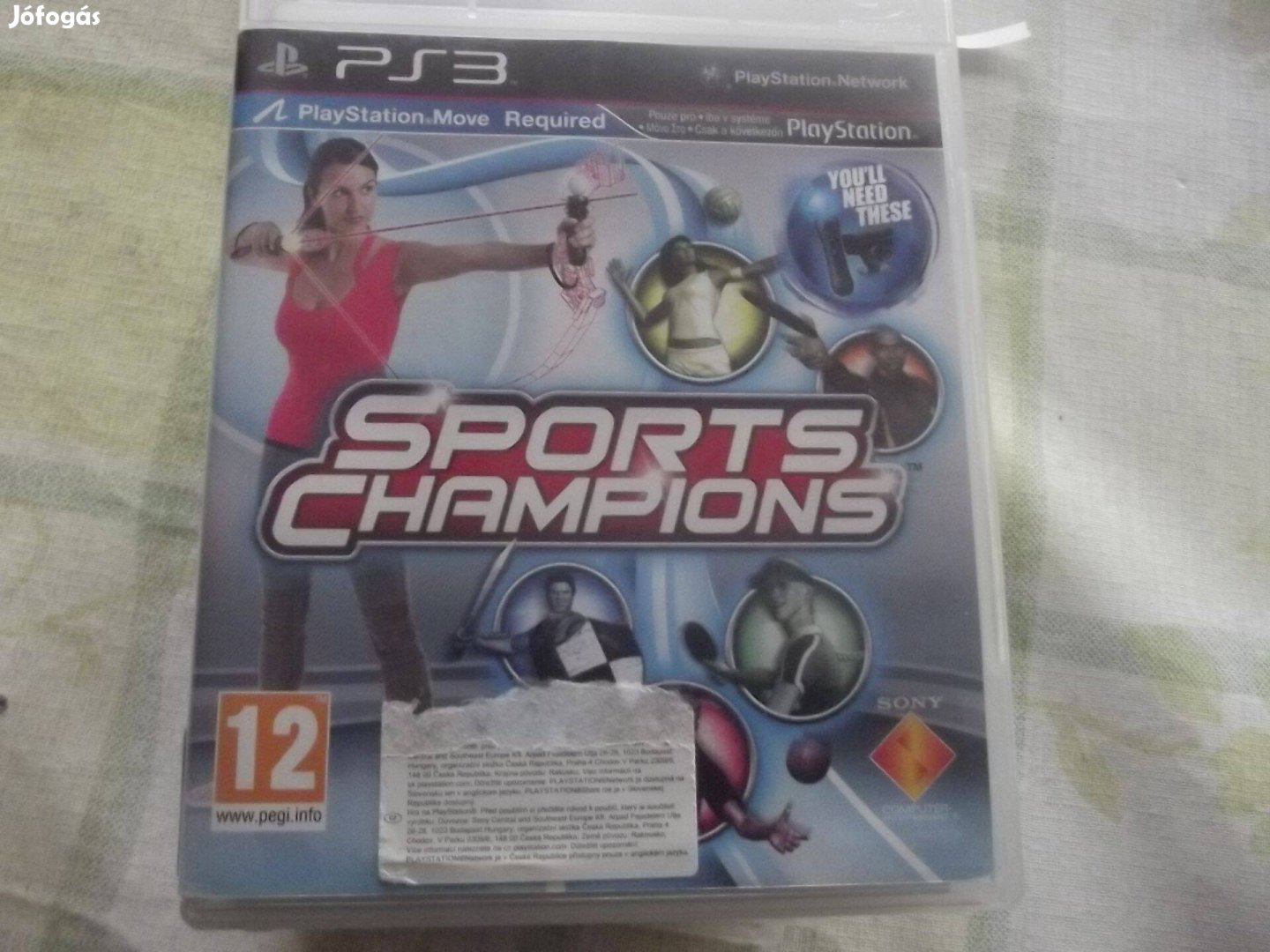 Eladó Ps3 Eredeti Játék : 79. Move Sports Champions