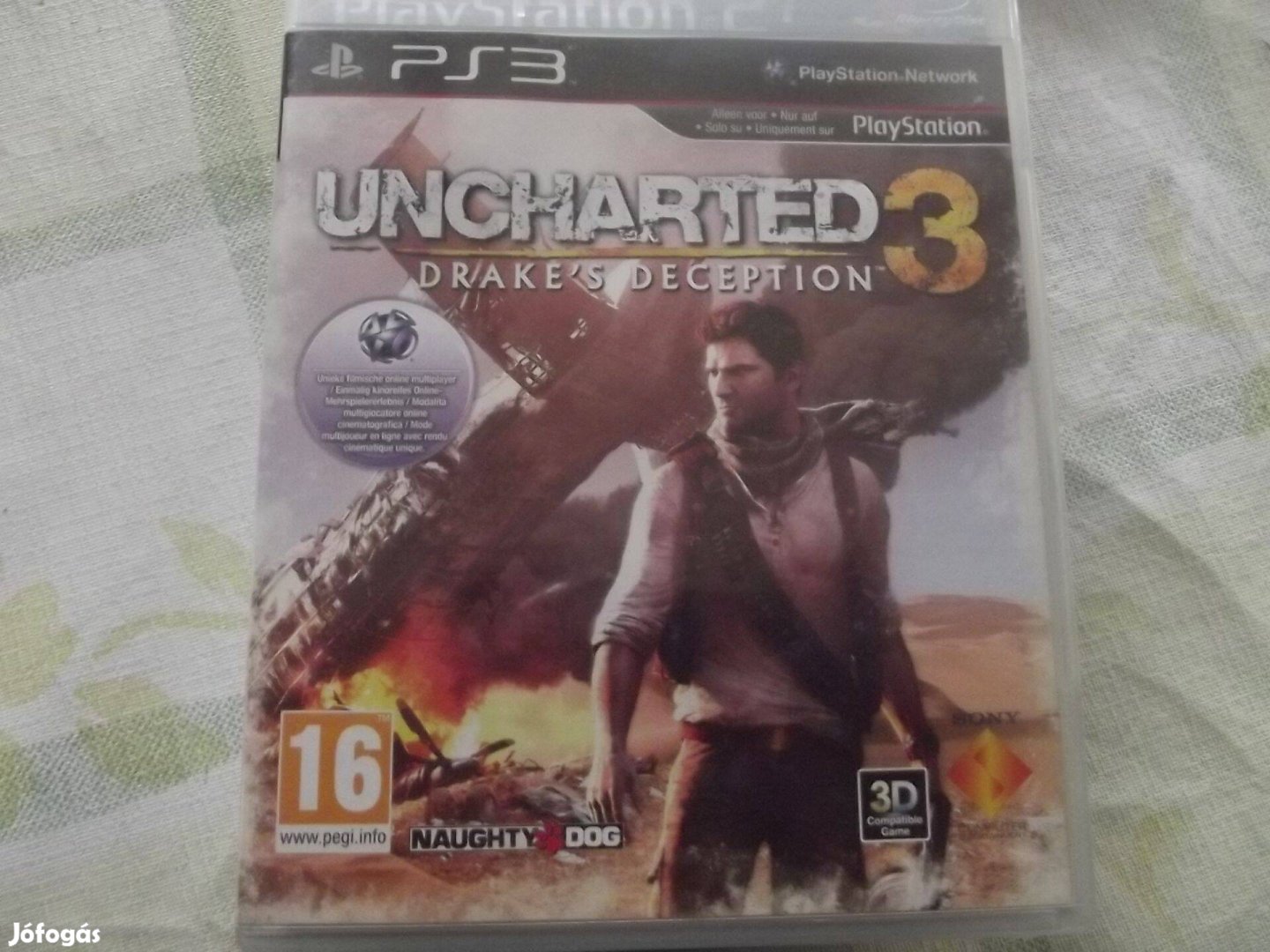 Eladó Ps3 Eredeti Játék : 84. Uncharted 3. Drakes Deception