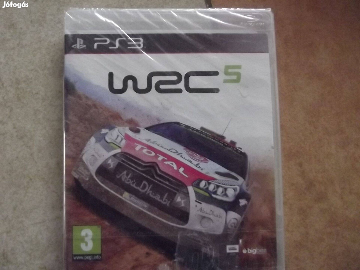 Eladó Ps3 eredeti Játék : 69. WRC 5 Új Bontatlan