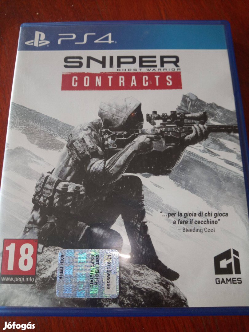 Eladó Ps4 Eredeti Játék: 14. Sniper Ghost Warrior Contracts