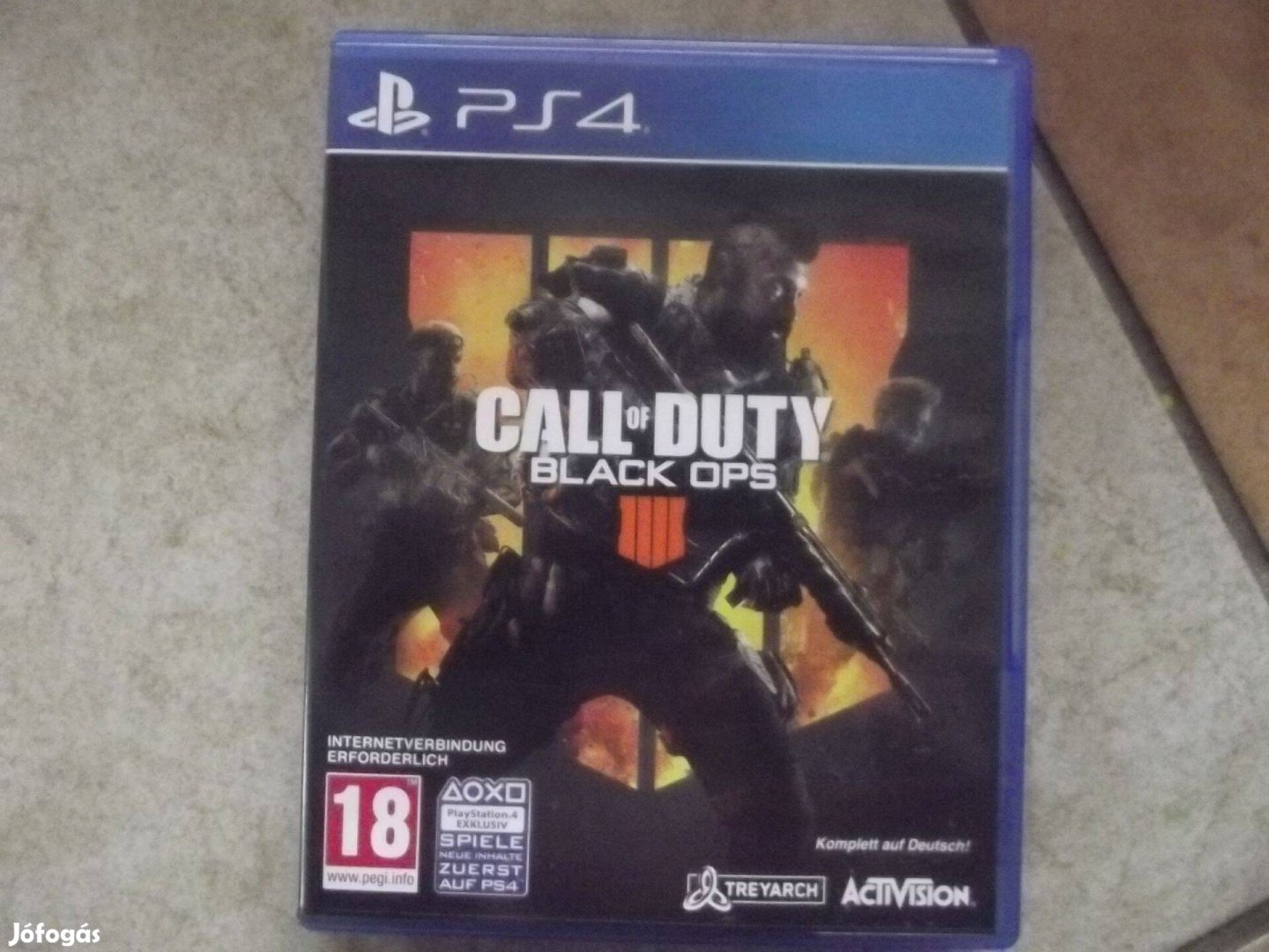 Eladó Ps4 Eredeti Játék: 77. Call Of Duty Black Ops 4 ( karcmentes)