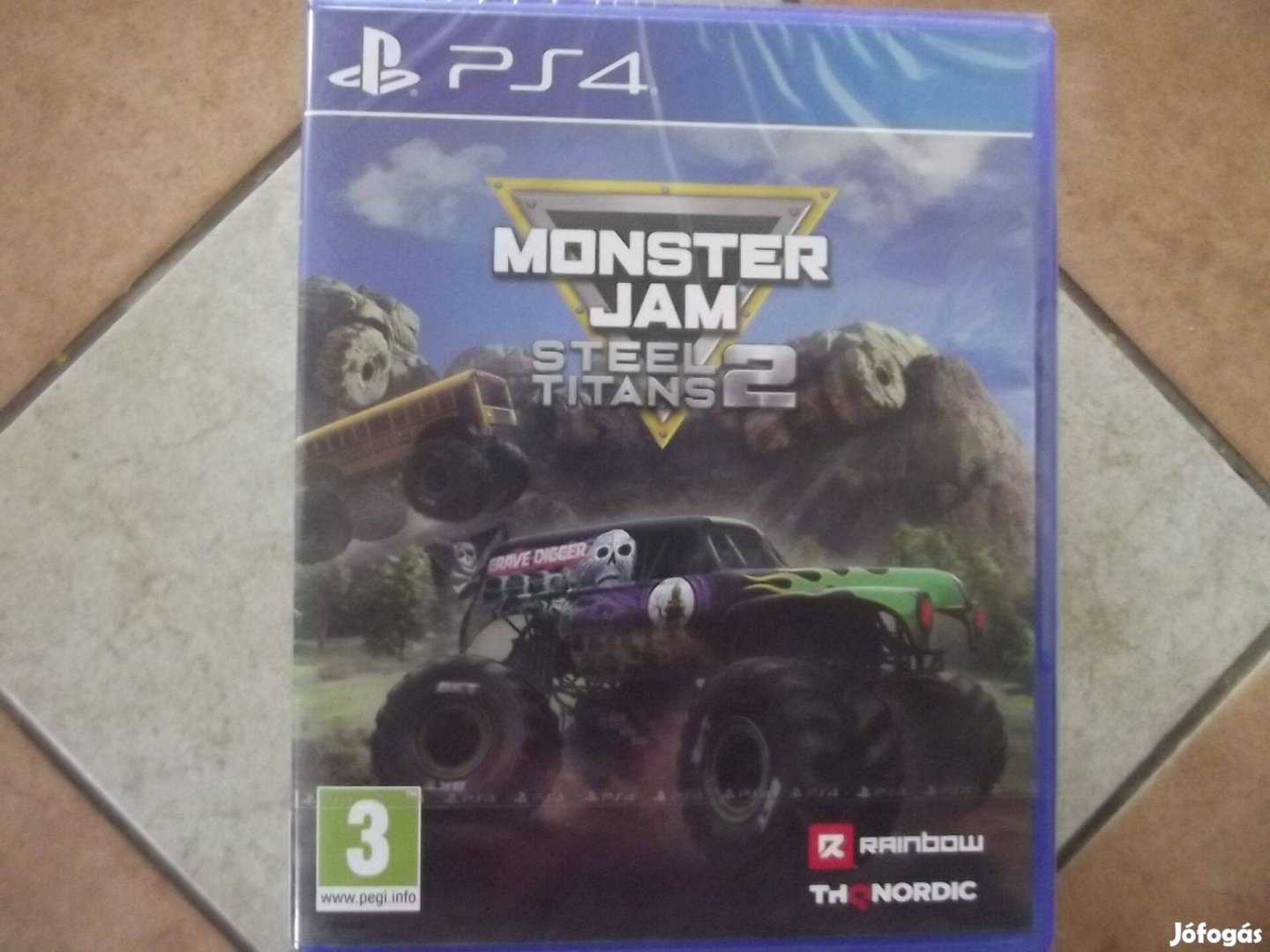 Eladó Ps4 Eredeti Játék : 101. Monster Jam Steel Titans 2 Új Bontatla