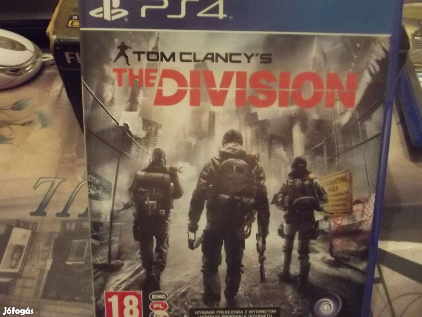 Eladó Ps4 Eredeti Játék : 113. Tom Clancys The Division ( karcmentes)