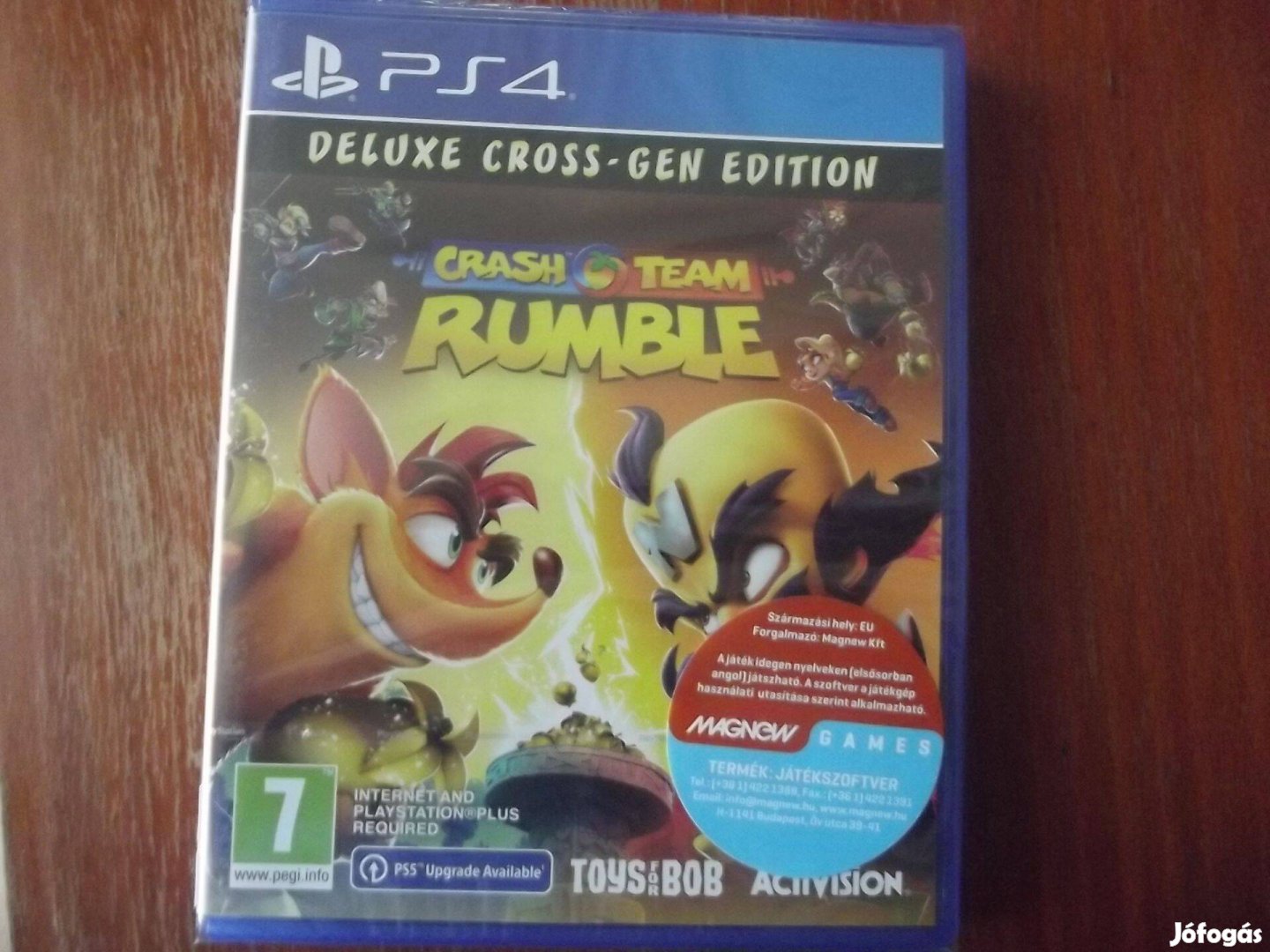 Eladó Ps4 Eredeti Játék : 11. Crash Team Rumble De Luxe Új Bontatlan