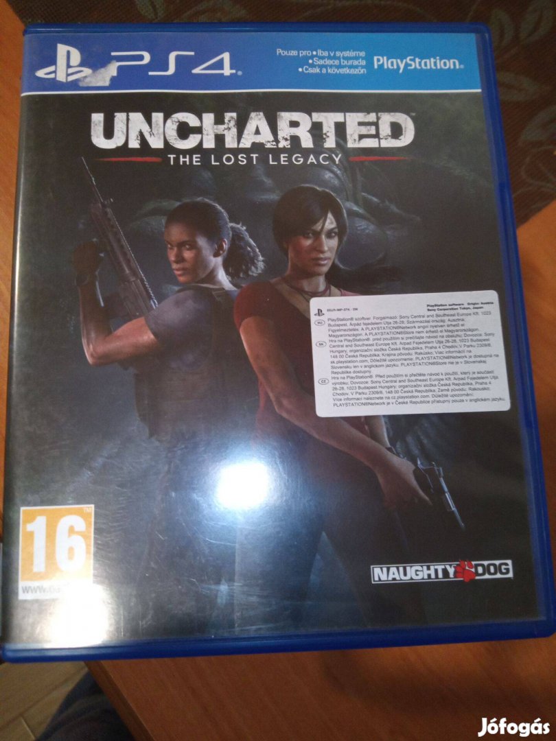 Eladó Ps4 Eredeti Játék : 136. Uncharted The Lost Legacy ( karcmentes