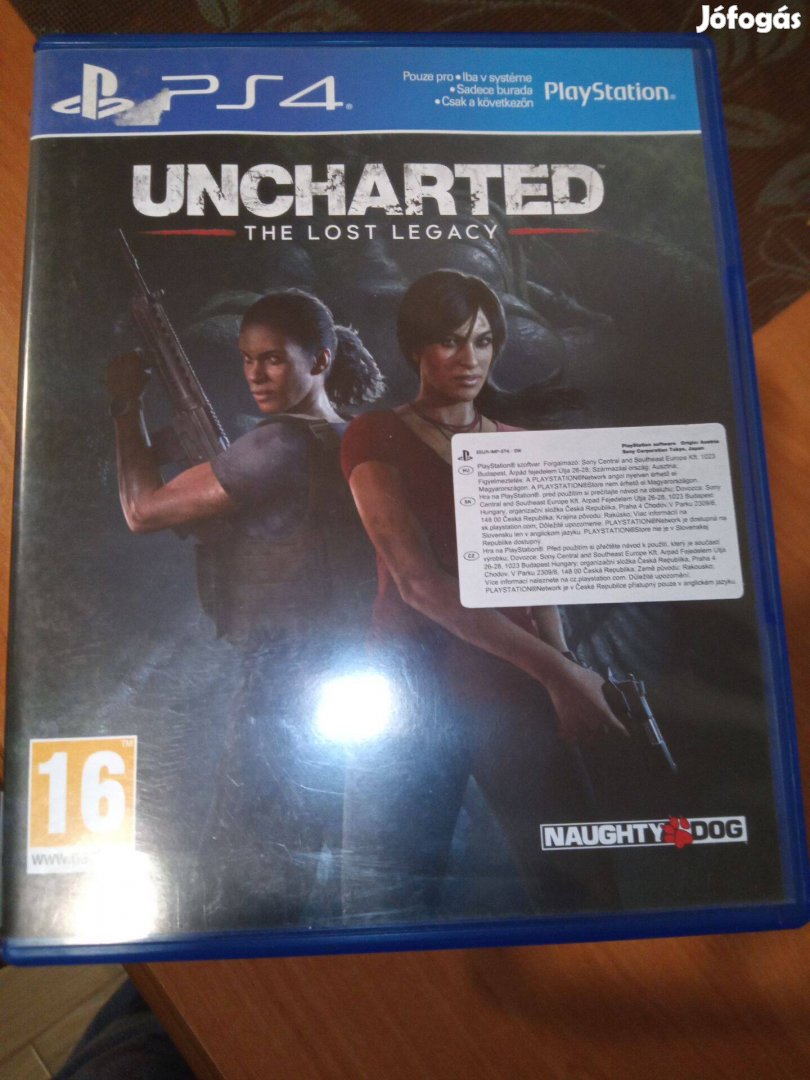 Eladó Ps4 Eredeti Játék : 136. Uncharted The Lost Legacy ( karcmentes)