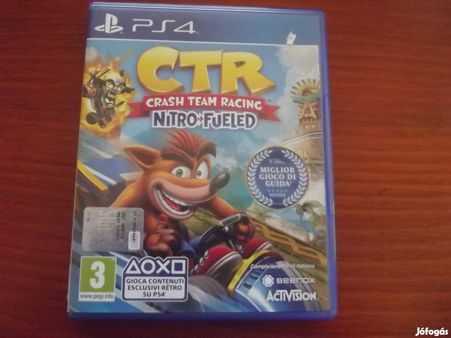 Eladó Ps4 Eredeti Játék : 139. Crash Nitro Fueled ( karcmentes)