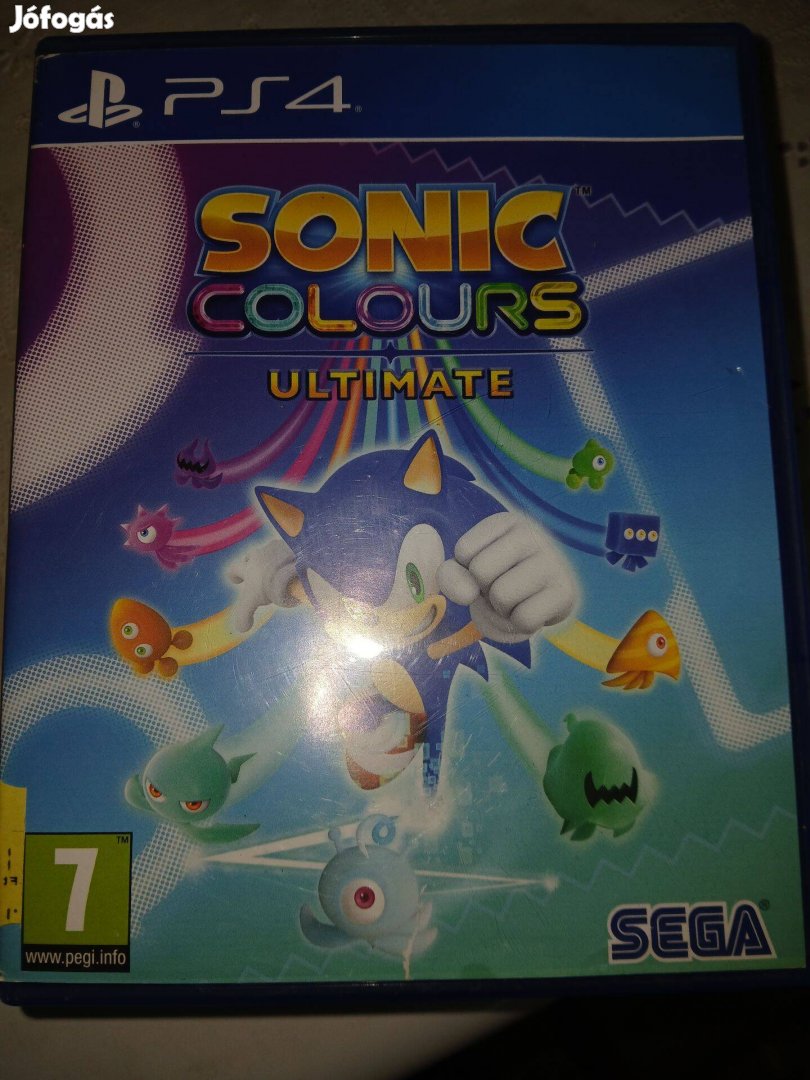 Eladó Ps4 Eredeti Játék : 143. Sonic Colours Ultimate ( karcmentes)