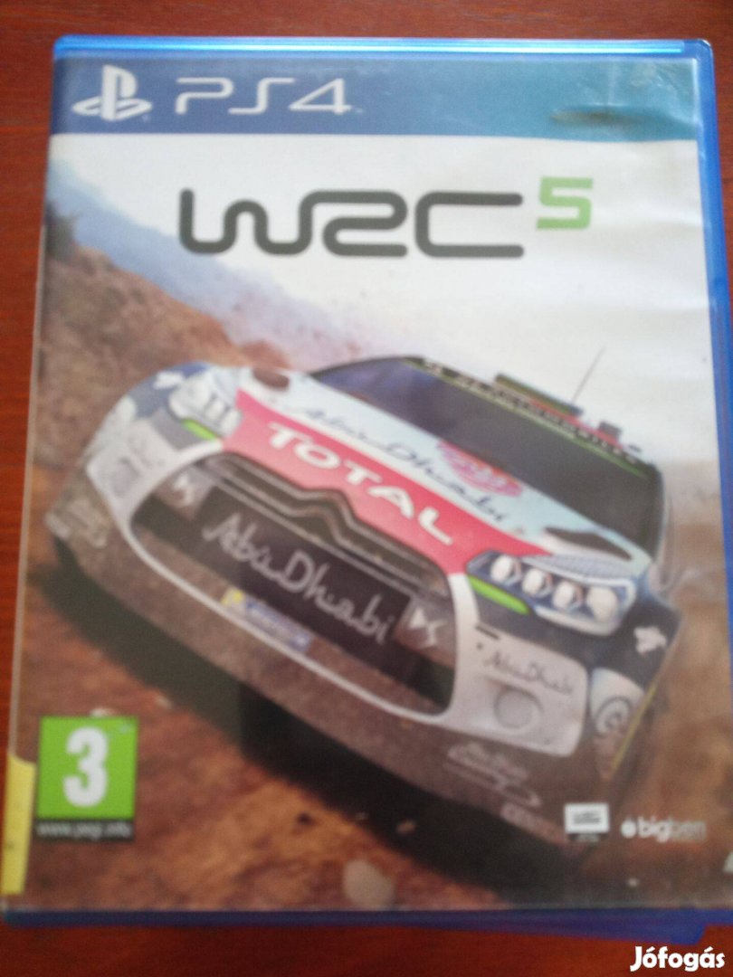 Eladó Ps4 Eredeti Játék : 149. WRC 5 ( karcmentes)