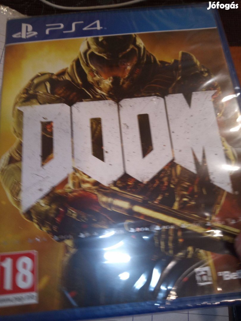 Eladó Ps4 Eredeti Játék : 174. Doom Új Bontatlan