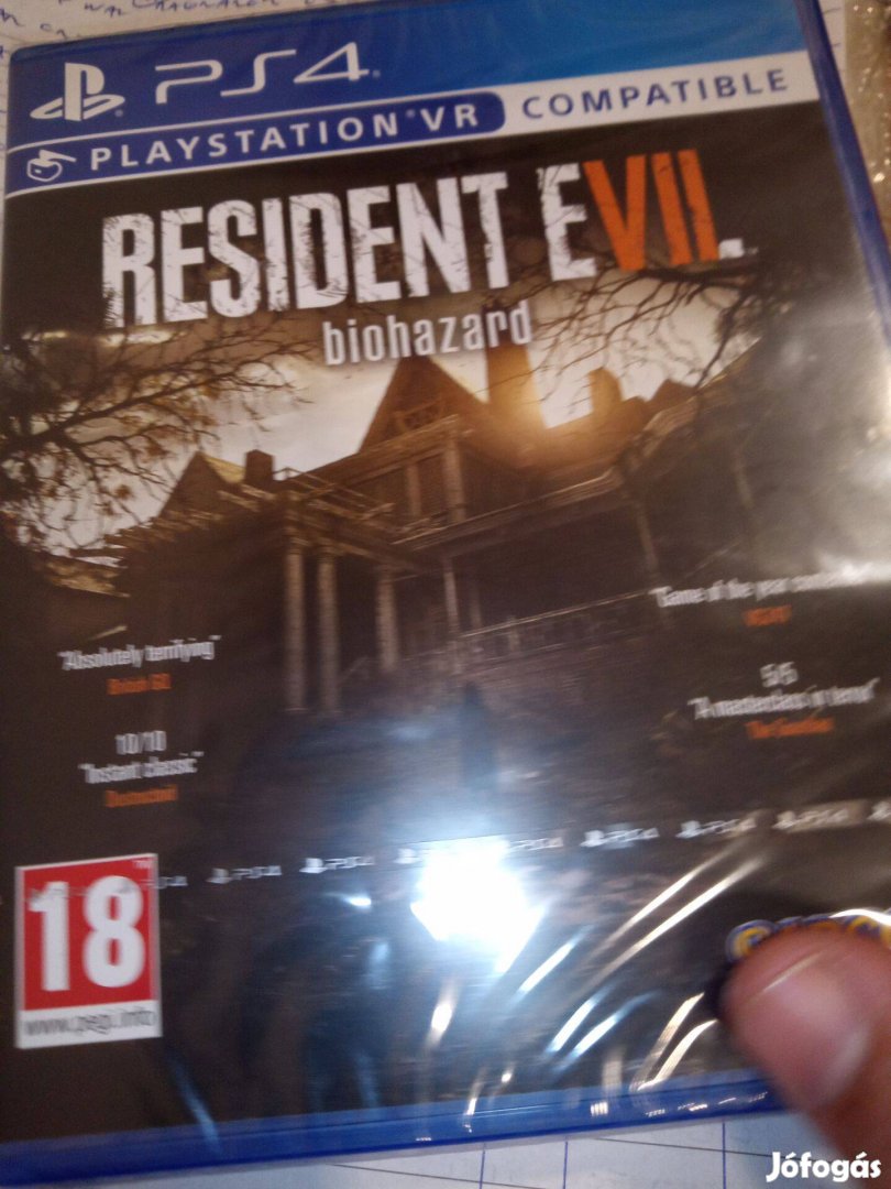 Eladó Ps4 Eredeti Játék : 175. Resident Evil 7 Biohazard Új