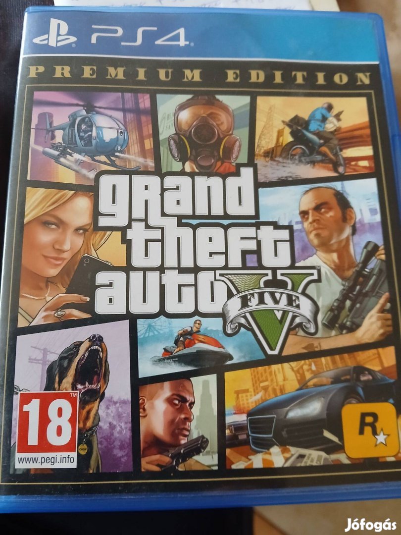 Eladó Ps4 Eredeti Játék 32. Gran Theft Auto 5 karcmentes