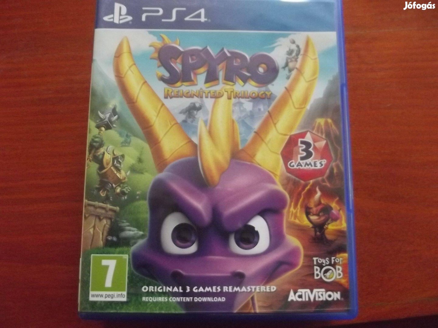 Eladó Ps4 Eredeti Játék : 3. Spyro Reignited Trilogy ( karcmentes)