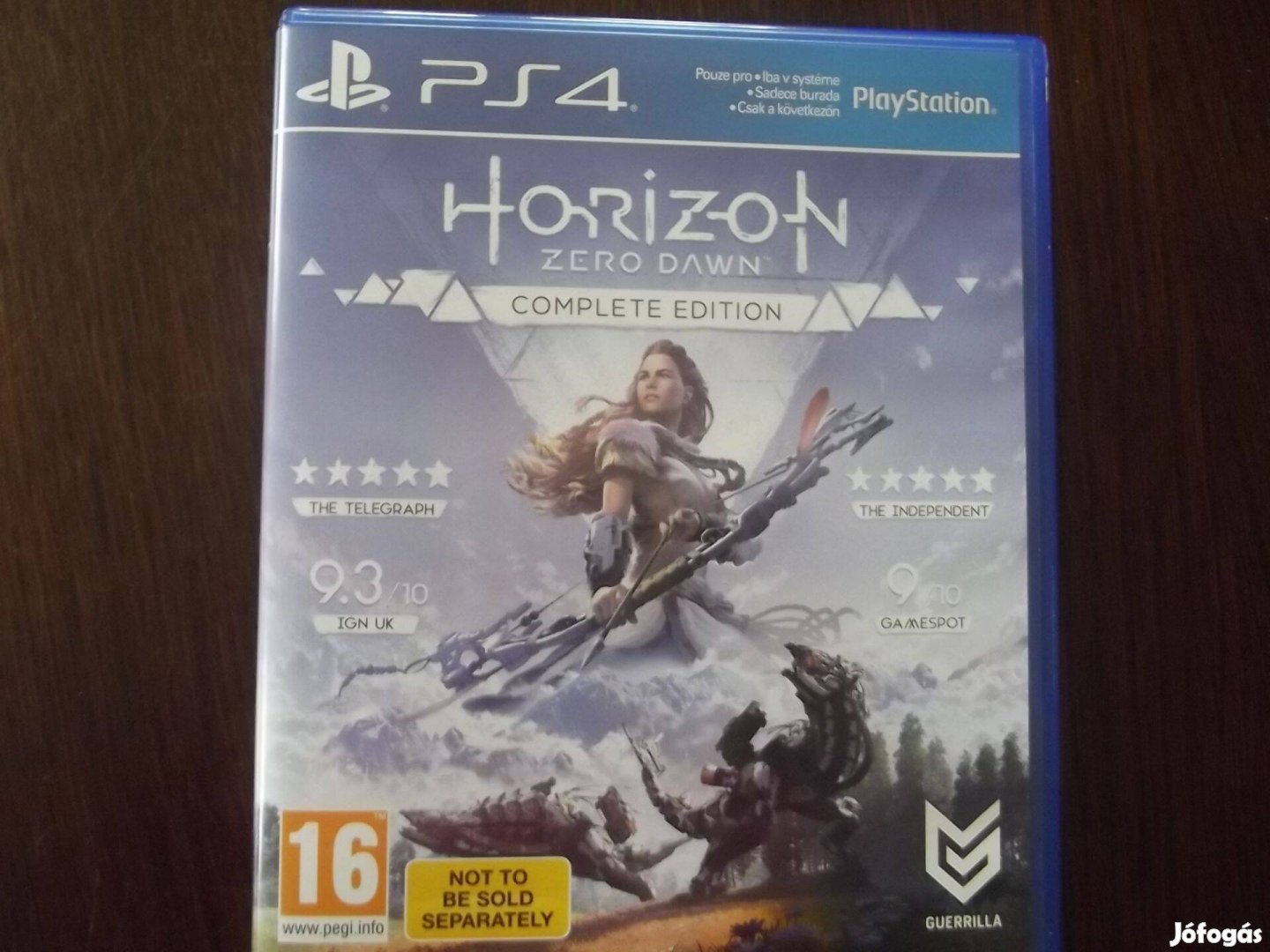 Eladó Ps4 Eredeti Játék : 48. Horizon Zero Dawn Complette Edition