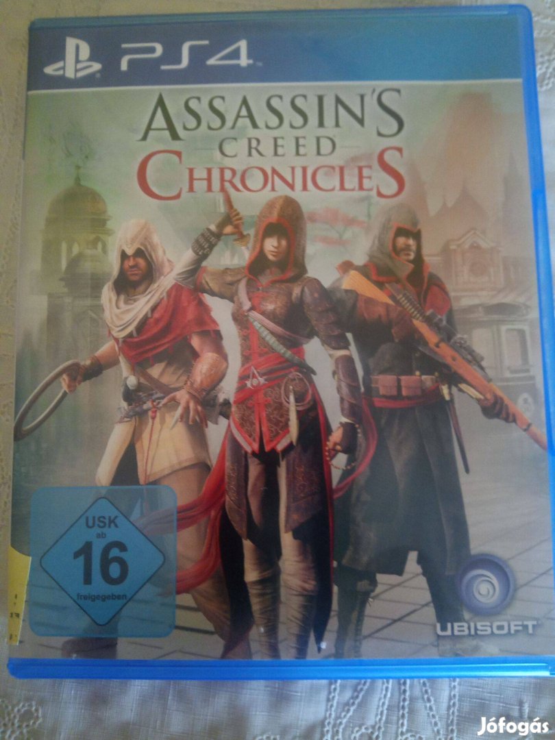 Eladó Ps4 Eredeti Játék : 61. Assassins Creed Chronicles ( karcmentes)