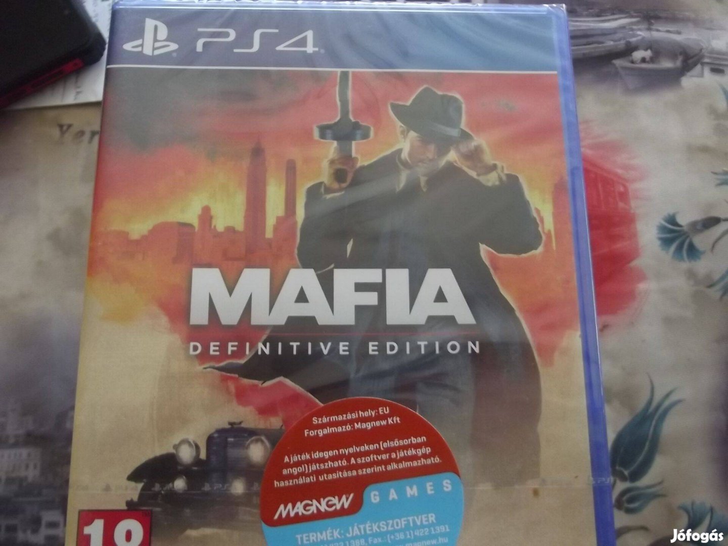 Eladó Ps4 Eredeti Játék : 65. Mafia Definitive Edition Új